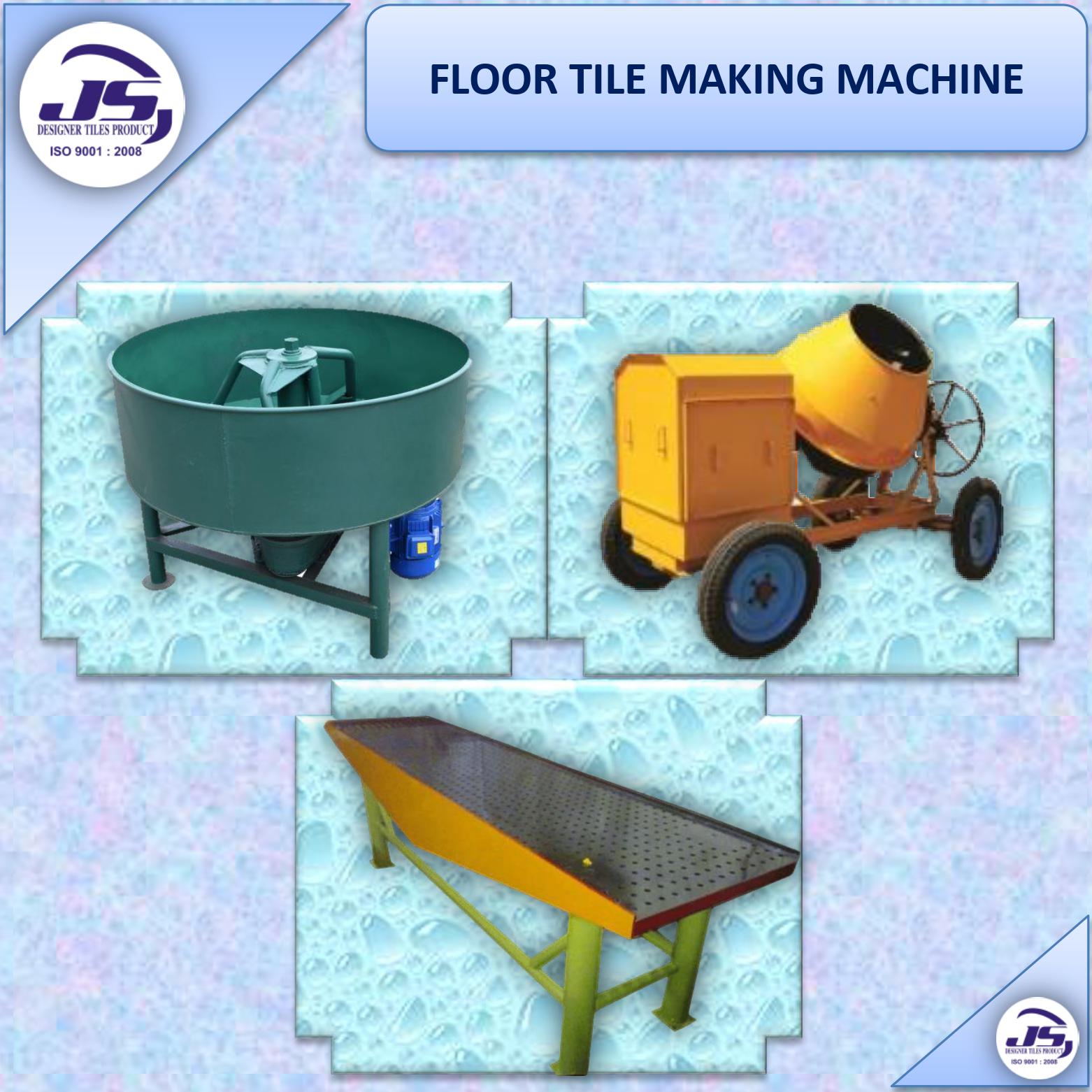Floor Tile Making Machine